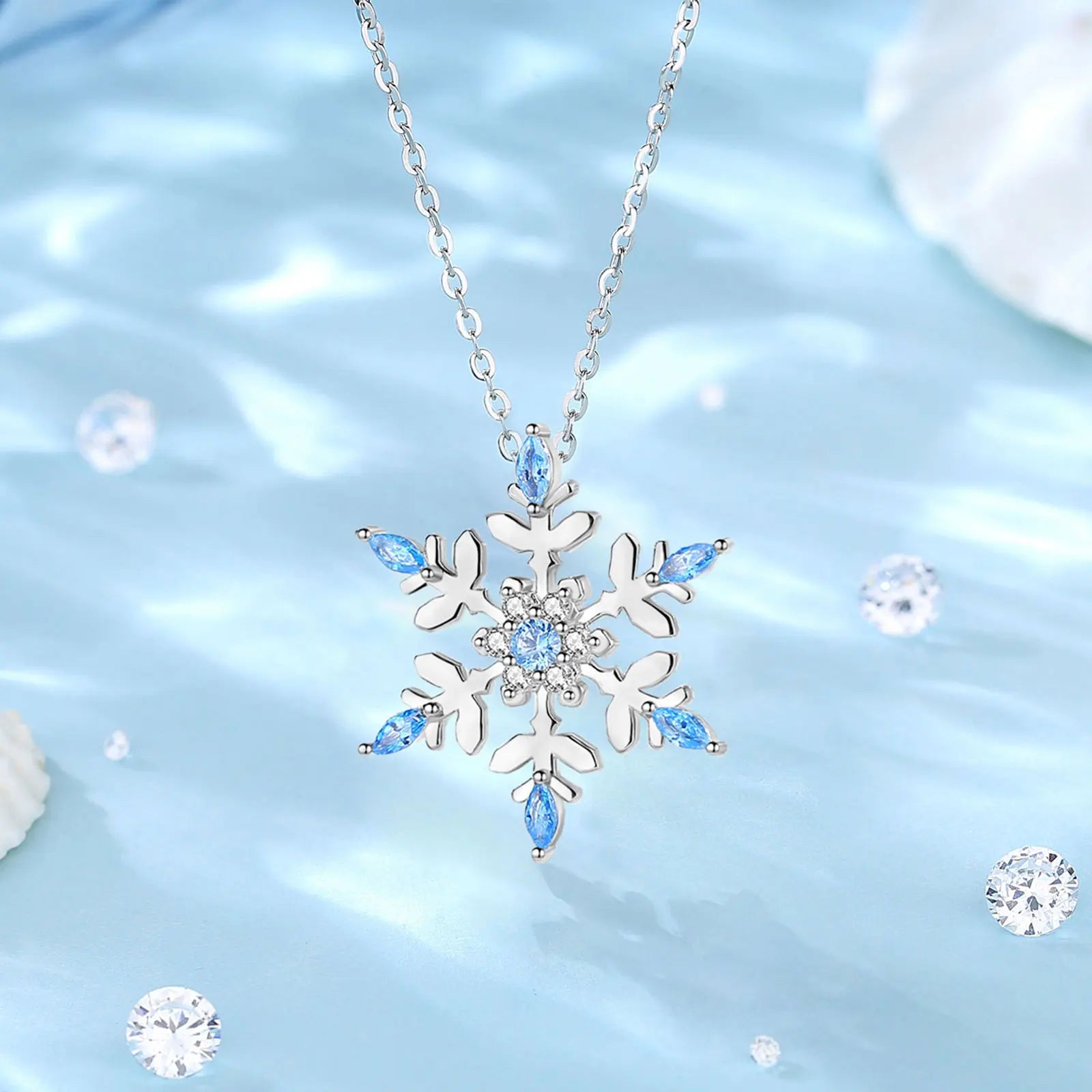 Winter of Skadi 925 Sterling Silver Necklace