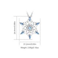 Winter of Skadi 925 Sterling Silver Necklace