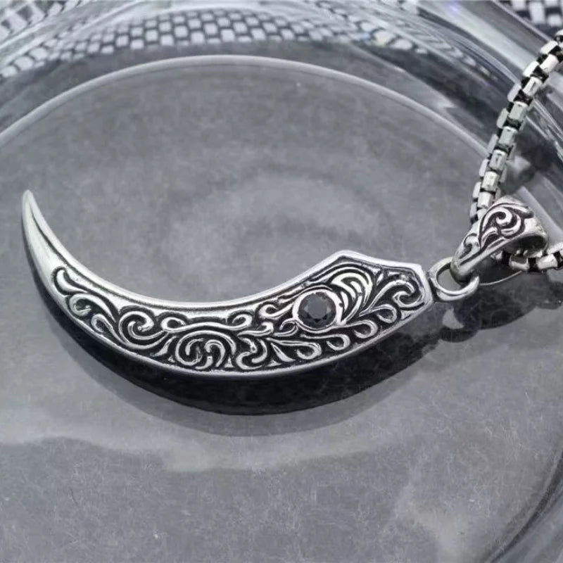 Wolf of Odin Claw 925 Sterling Silver Pendant