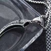 Wolf of Odin Claw 925 Sterling Silver Pendant