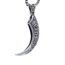Wolf of Odin Claw 925 Sterling Silver Pendant