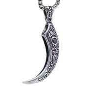 Wolf of Odin Claw 925 Sterling Silver Pendant