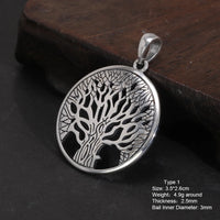 Yggdrasil, The Tree of Life Pendant - 925 Silver