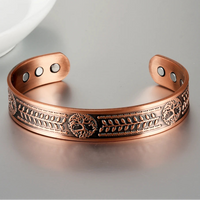 Yggdrasil, the Tree of Life Copper Bracelet