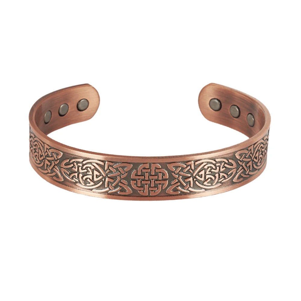Yggdrasil, the Tree of Life Copper Bracelet