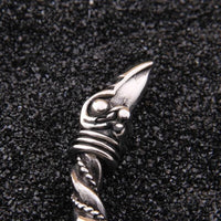 Odin's Ravens Stainless Steel Arm Ring Bracelet