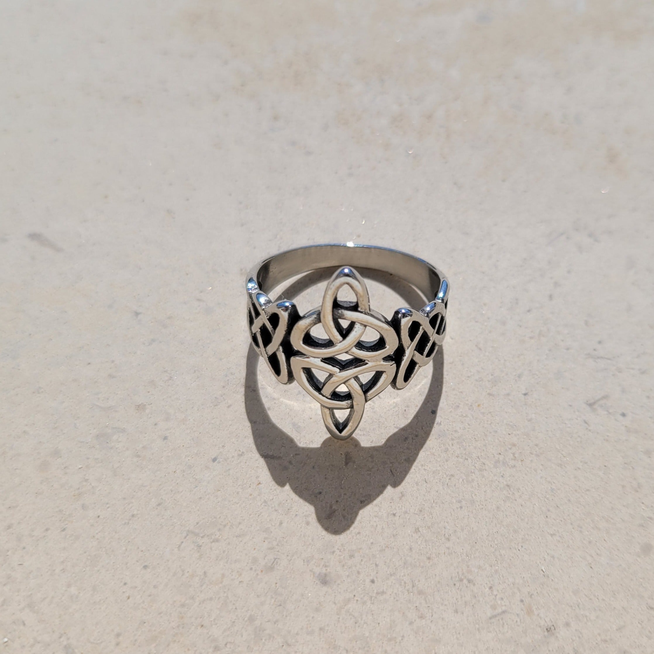 Triskele Stainless Steel Ring