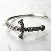 Freyr Sword 925 Sterling Silver Bracelet