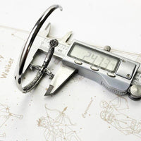 Freyr Sword 925 Sterling Silver Bracelet