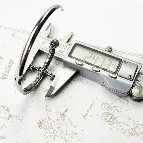 Bracelet Freyr Épée en Argent Sterling 925