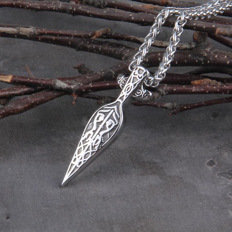 Gungnir - Odin's Spear  Stainless Steel Necklace