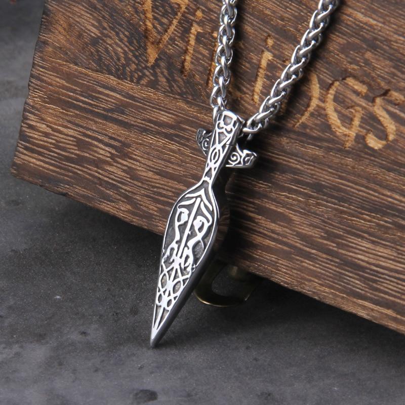 Gungnir - Odin's Spear  Stainless Steel Necklace