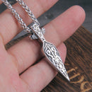 Gungnir - Odin's Spear  Stainless Steel Necklace