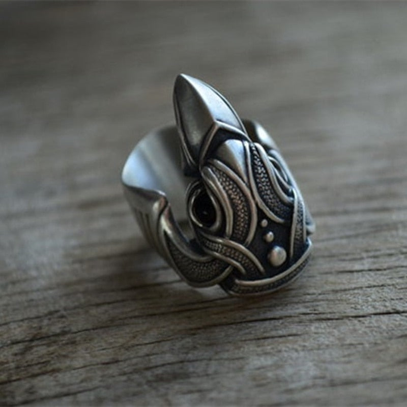 Raven of Odin Stainless Steel Ring