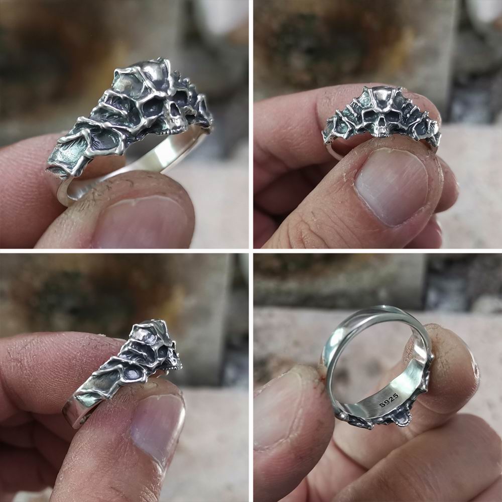 Crown of Hel 925 Sterling Silver Ring