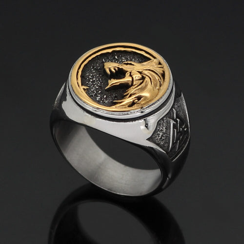 Fenrir Howls 316L Stainless Steel Ring