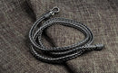 Fenrir's Binding Gleipnir 925 Sterling Silver Necklace