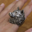Wolf of Odin Cupronickel Ring