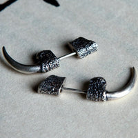 Dragon Claws 925 Sterling Silver Earrings