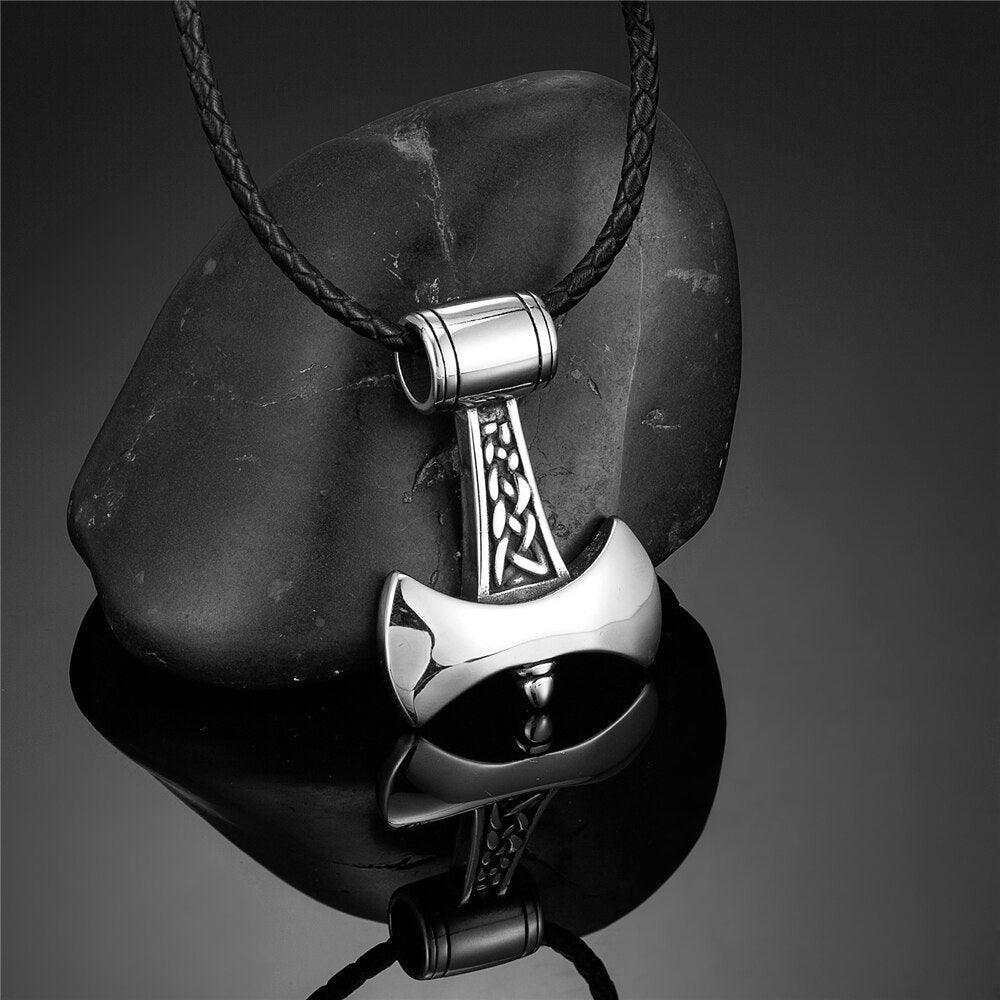 Berserker Axe Stainless Steel Necklace