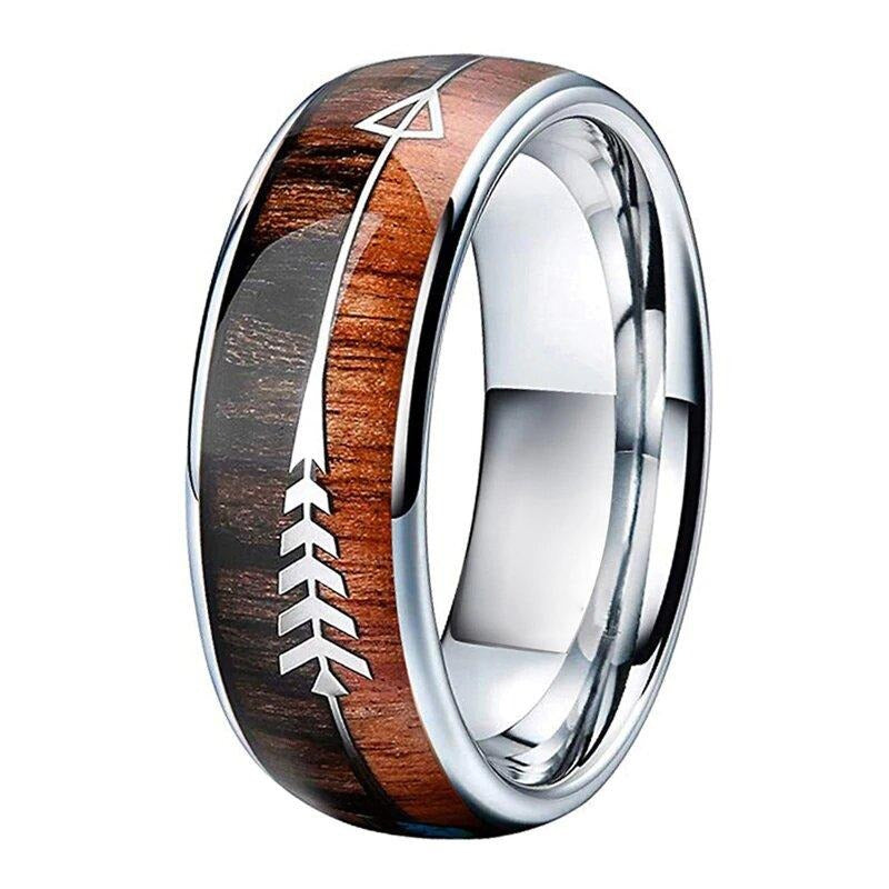 Ullr Tungsten Wedding Ring - Wedding Band