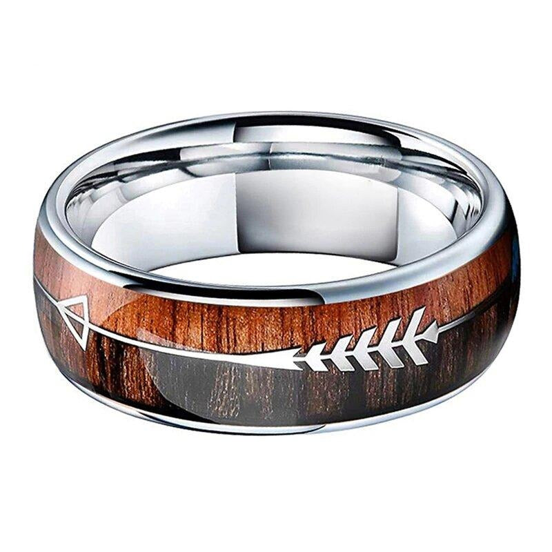 Ullr Tungsten Wedding Ring - Wedding Band