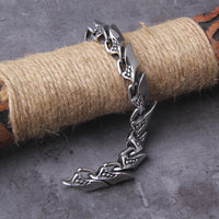 Dragonscales of Jörmungandr 316L Stainless Steel Bracelet