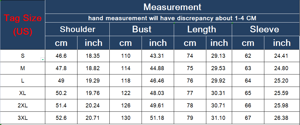 size guide