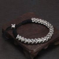 Spine of Hel Vertebrae Bracelet in 925 Sterling Silver