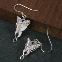 Evenstar of Alfheim 925 Sterling Silver Earrings with Zircon Stones