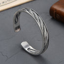 Hugin and Munin Feathers 925 Sterling Silver Bracelet