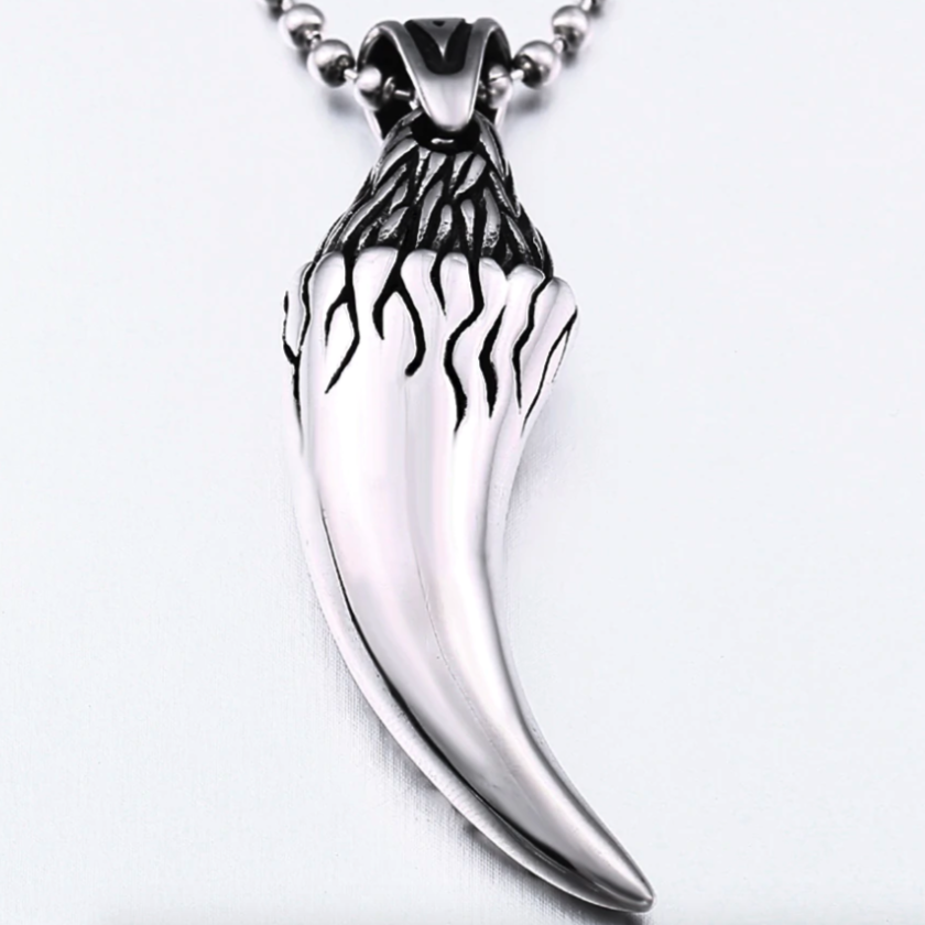 Jörmungandr's Fang Stainless Steel Necklace