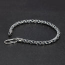 Knots of Wyrd and Honor 925 Sterling Silver Bracelet