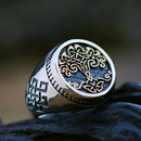 Tree of Life Yggdrasil Stainless Steel Ring