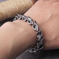 Dragonscales of Jörmungandr 316L Stainless Steel Bracelet