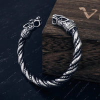 Sons of Fenrir 925 Sterling Silver Arm Ring