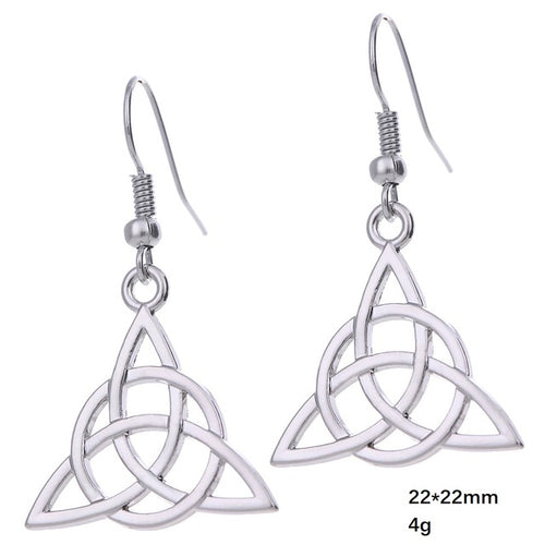 Triquetra Stainless Steel Earring