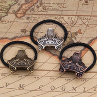 Fenrir head elastic hair band
