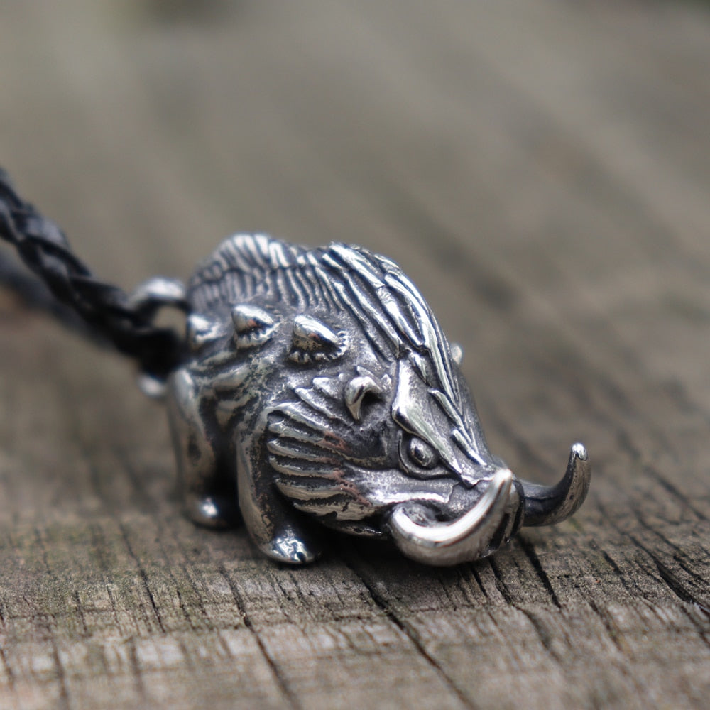 Gullinbursti - Frey's Boar Stainless Steel Necklace