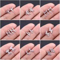 Sacred Runes Stainless Steel Earrings