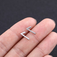 Sacred Runes Stainless Steel Earrings
