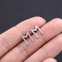 Sacred Runes Stainless Steel Earrings