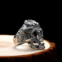 Champion of the Dead 925 Sterling Silver Adjustable Ring