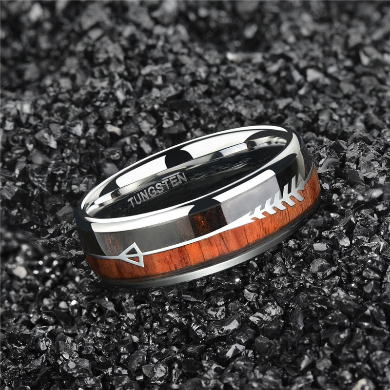 Ullr Tungsten Wedding Ring - Wedding Band