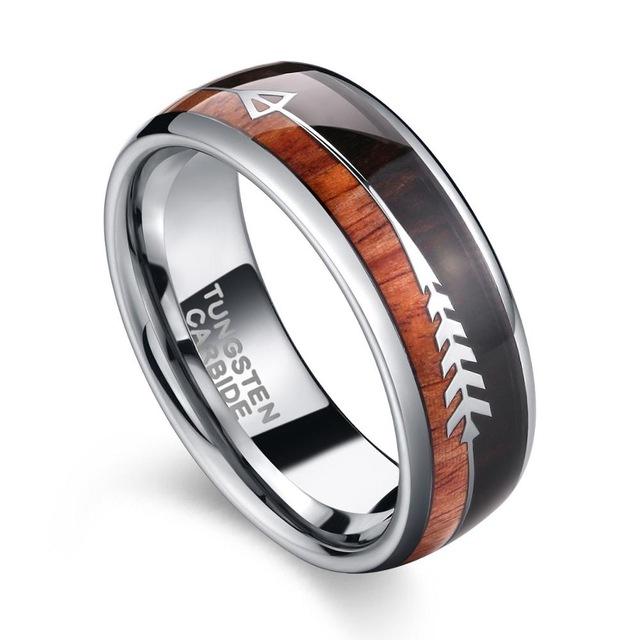 Ullr Tungsten Wedding Ring - Wedding Band