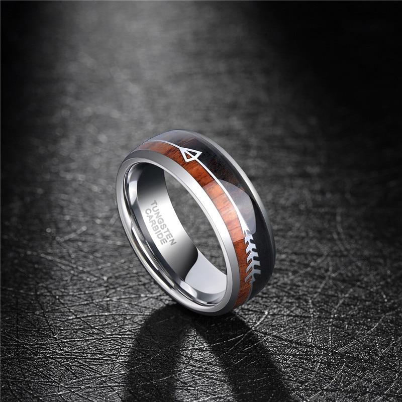 Ullr Tungsten Carbide Wedding Ring - Wedding Band