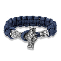 Mjolnir Hammer Paracord Amulet