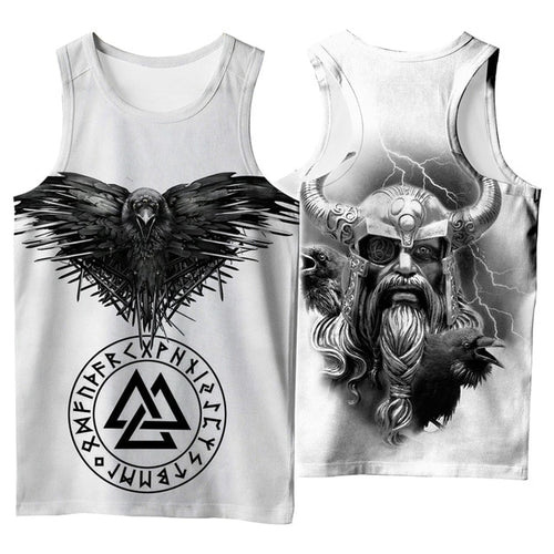Odin 3D Printed Unisex Tank Top