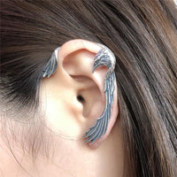 Allfather Raven 925 Sterling Silver Earring - TheWarriorLodge