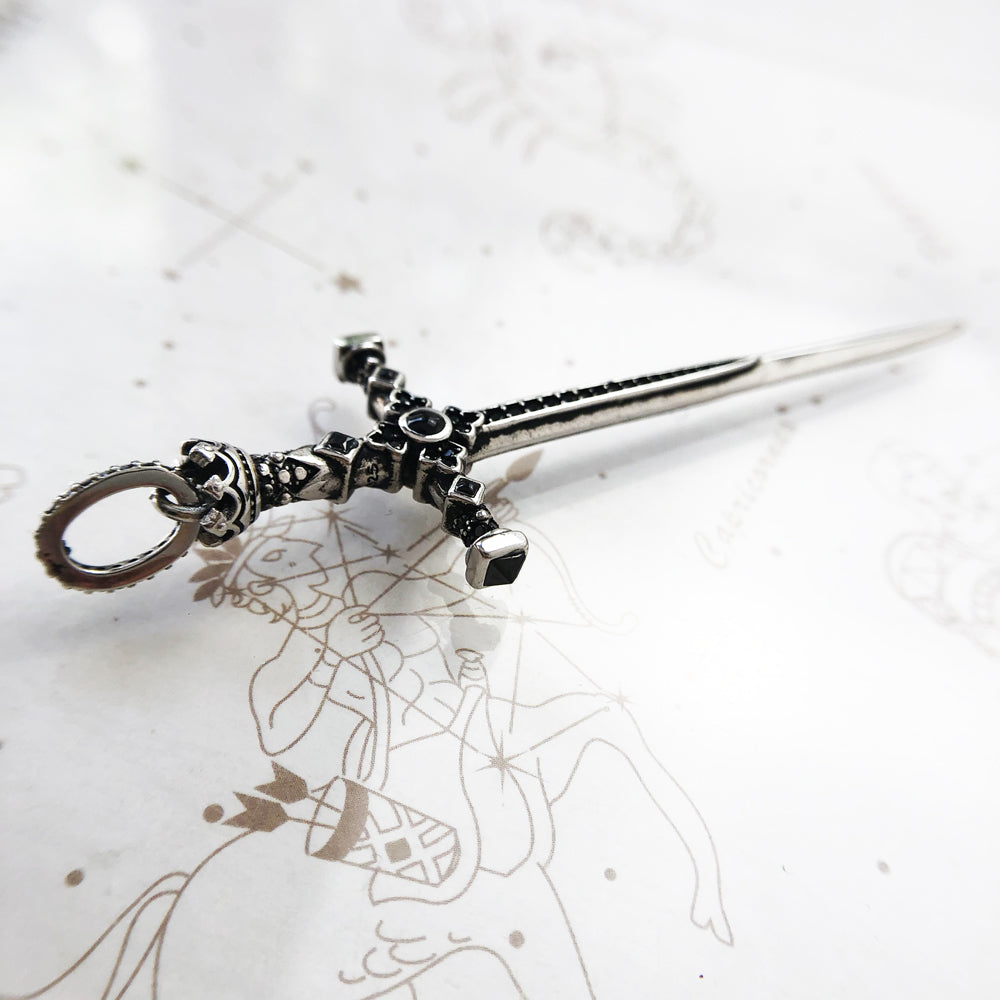 Freyr Sword 925 Sterling Silver Pendant